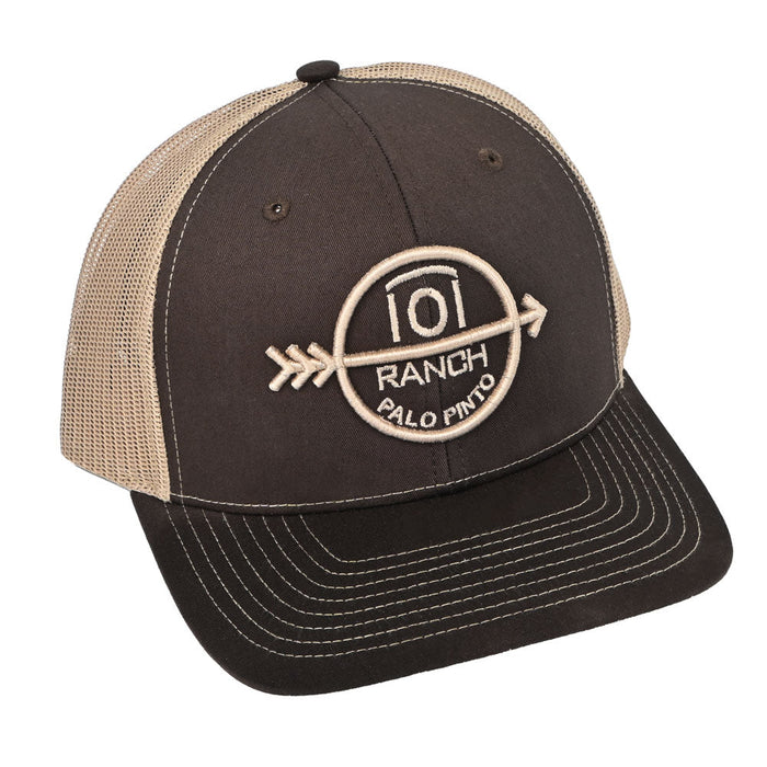 🎁 101 Ranch Arrow Cap - Brown/Khaki (100% off) Teskey's