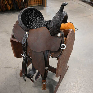 13" MARTIN BTR BARREL SADDLE Saddles Martin Saddlery   