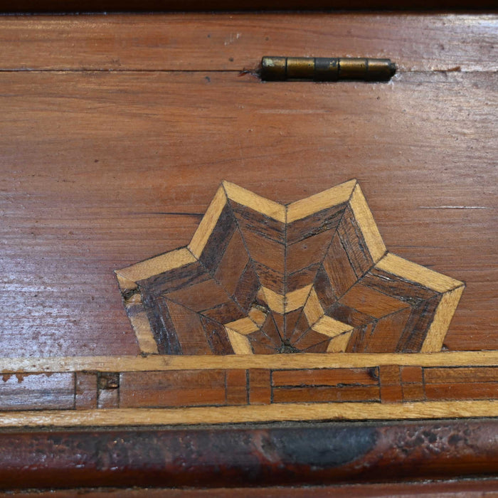 Vintage Indian Jewelry Box w/ velvet lined