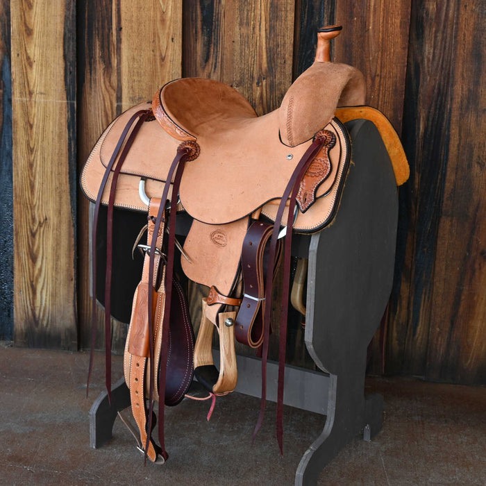 13" TESKEY'S PRO CUTTER RANCH CUTTER SADDLE