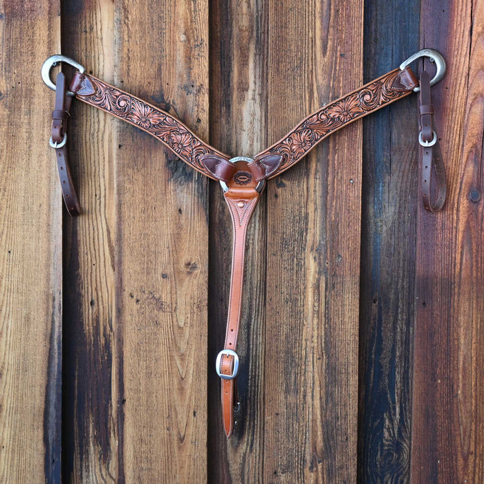 14" DAVID HASLERIG HOGG TREE TEAM ROPING SADDLE