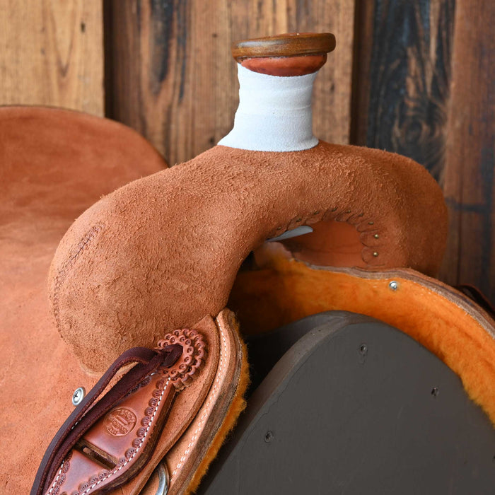 15" TESKEY'S STRIP DOWN RANCH SADDLE