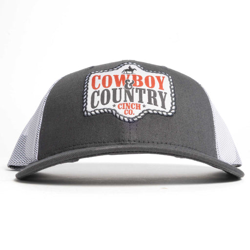 Cinch Boy's Cowboy Country Grey Cap KIDS - Accessories - Hats & Caps Cinch