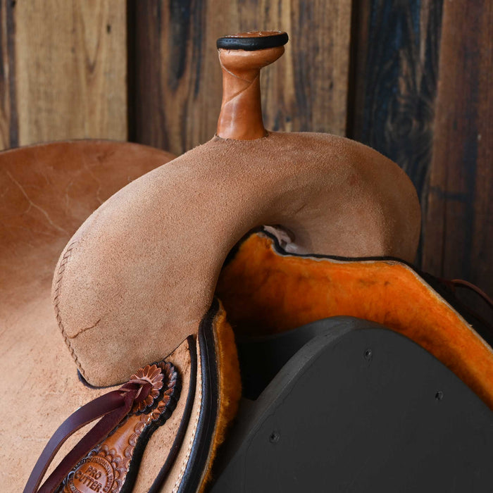 12.5" TESKEY'S PRO CUTTER RANCH CUTTER SADDLE