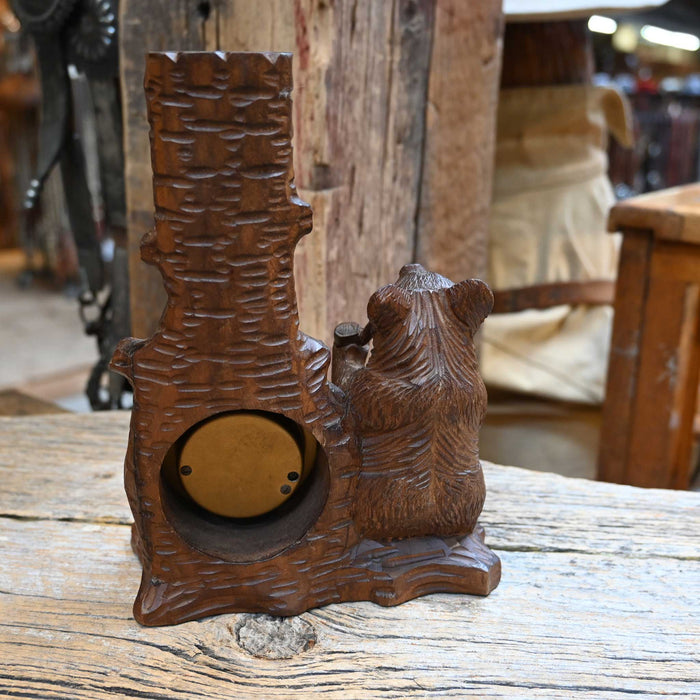 Vintage Blackwood Bear Smoking Pipe & Thermometer & Pressure