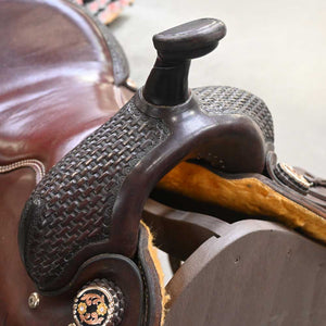 15.5" USED MCDANIEL TRAIL SADDLE Saddles McDaniel Saddlery