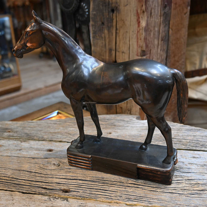 Vintage Art Deco John Henry Horse Statue Collectibles Teskey's