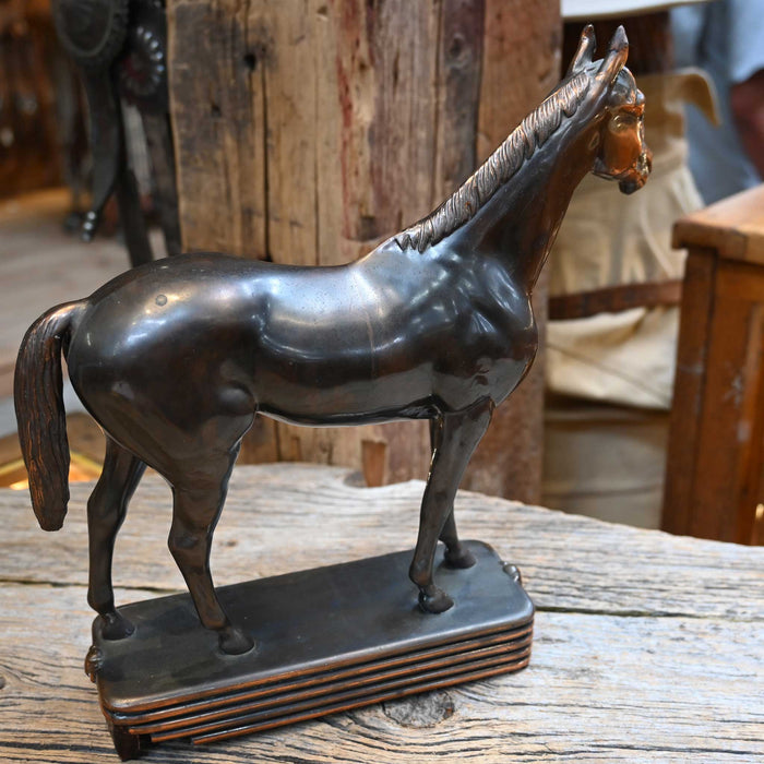 Vintage Art Deco John Henry Horse Statue Collectibles Teskey's