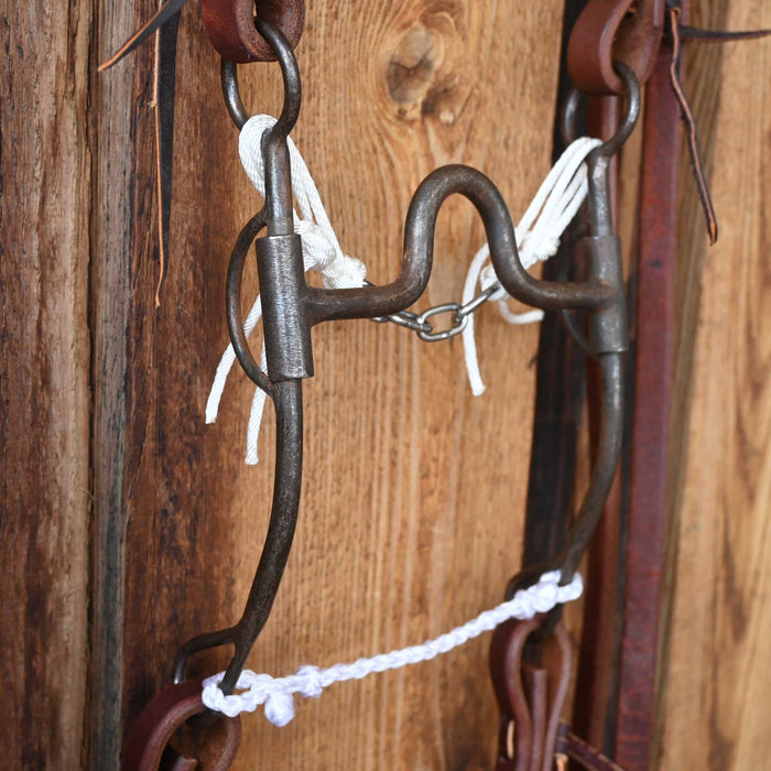 Rod Teuscher Solid Port Bridle Rig w/Split Ear Headstall Tack - Rigs Rod Teuscher