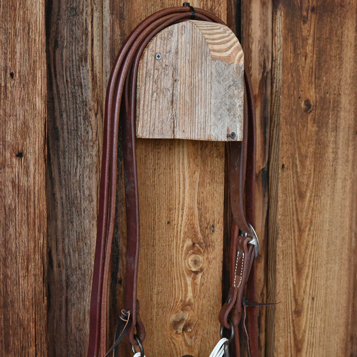 Rod Teuscher Solid Port Bridle Rig w/Split Ear Headstall Tack - Rigs Rod Teuscher
