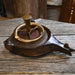 Copper & Gold Spur Shaped Ashtray w/Spinner Collectibles MISC