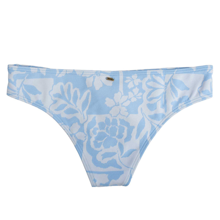 Rip Curl Women's Sky Blue Pacific Coast Cheeky Bikini Bottom