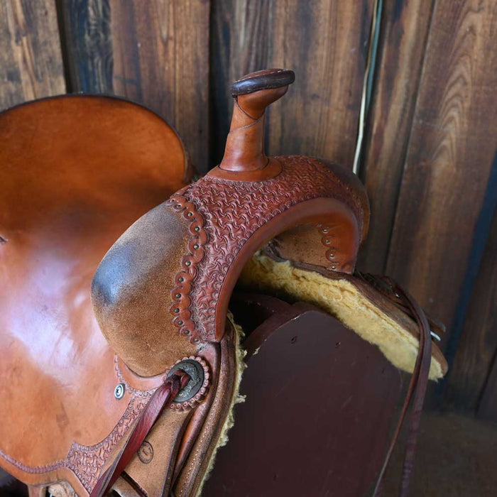 16" USED THE 77 CAMP CUTTING SADDLE Saddles - Used The 77 Camp Saddlery