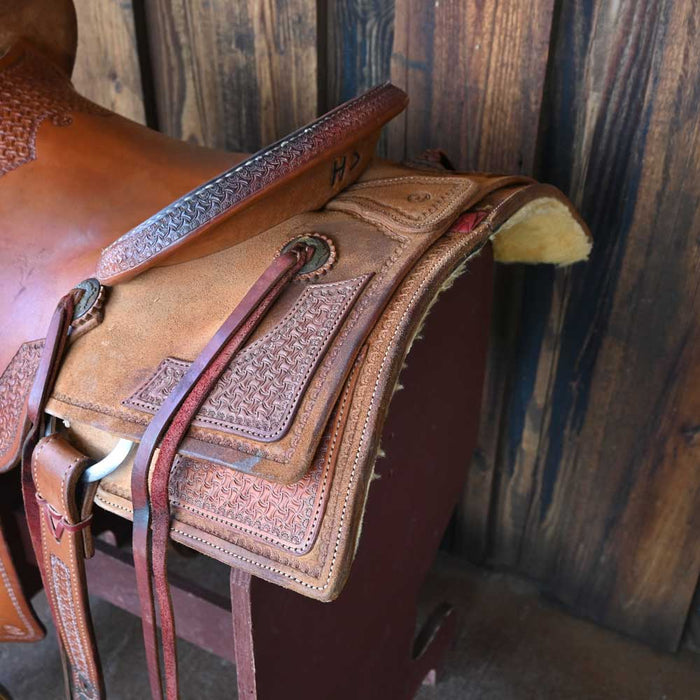 16" USED THE 77 CAMP CUTTING SADDLE Saddles - Used The 77 Camp Saddlery