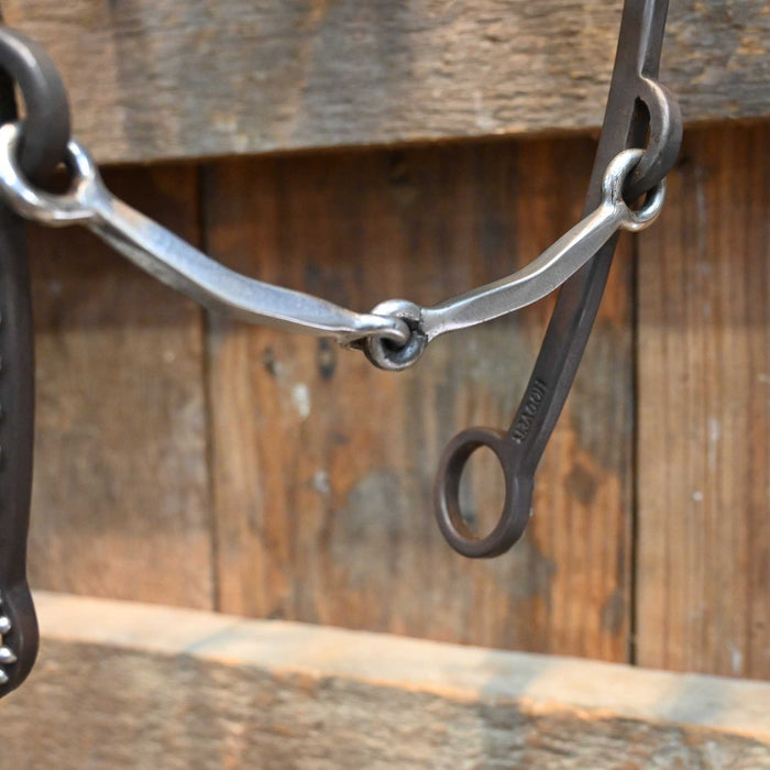 Jesse Hoover 50/50 Square Snaffle Bit