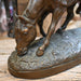 Vintage Copper Horse Statue - Looking ta Laydown Collectibles Teskey's