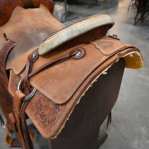 16" USED TESKEY'S RANCH SADDLE