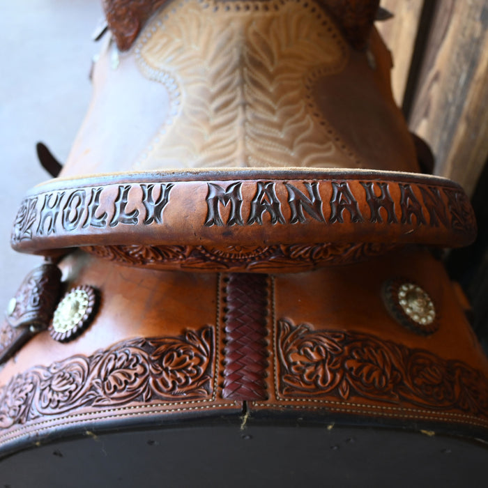 13.5" USED D.W BARNES BARREL SADDLE