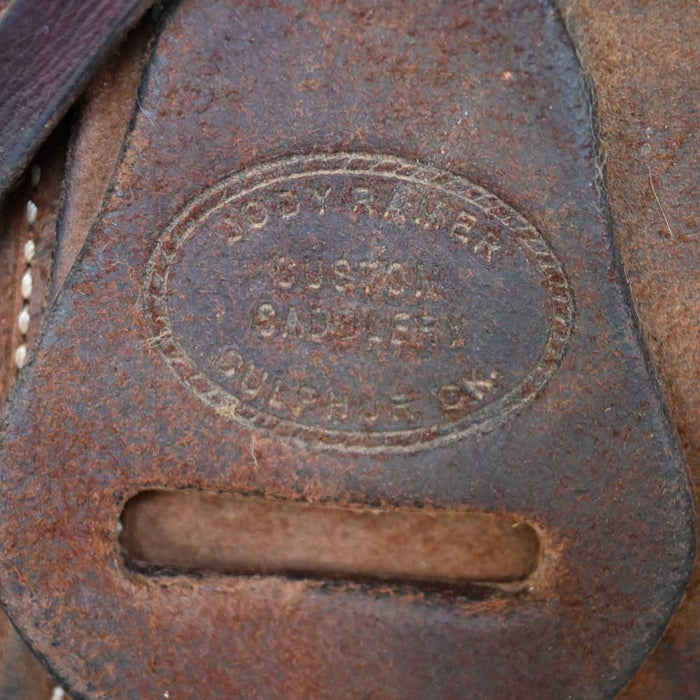 14" USED JODY RAMER ROPING SADDLE Saddles - New Jody Ramer