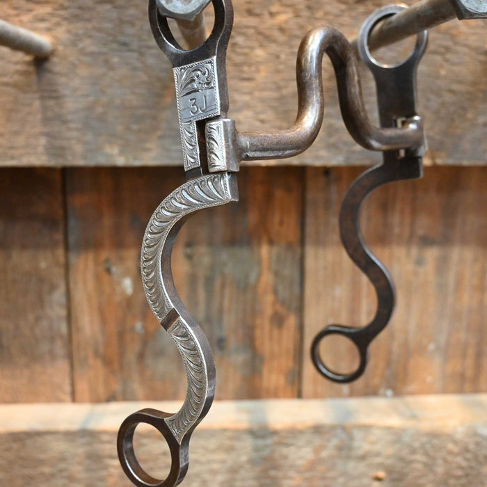 DARYL DAVIS Silver Mounted Solid Port Bit