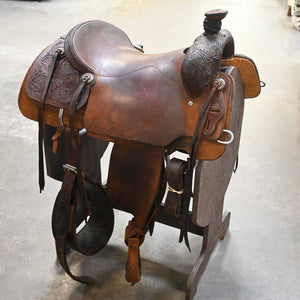 16" USED CACTUS RANCH SADDLE Saddles CACTUS SADDLERY