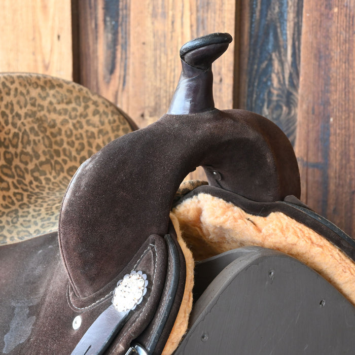 14.5" USED HIGH HORSE BARREL SADDLE
