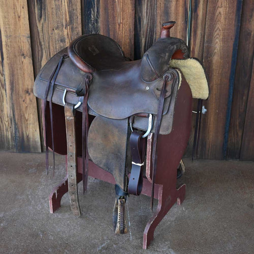 14.5" USED WILL SHERWOOD RANCH SADDLE Saddles - Used Will Sherwood