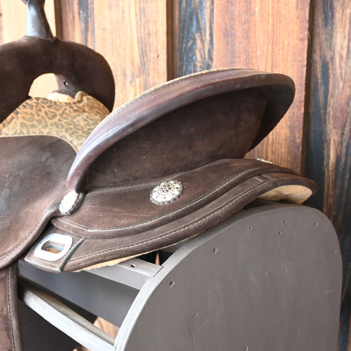 14.5" USED HIGH HORSE BARREL SADDLE