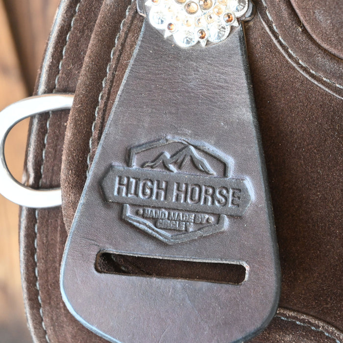 14.5" USED HIGH HORSE BARREL SADDLE