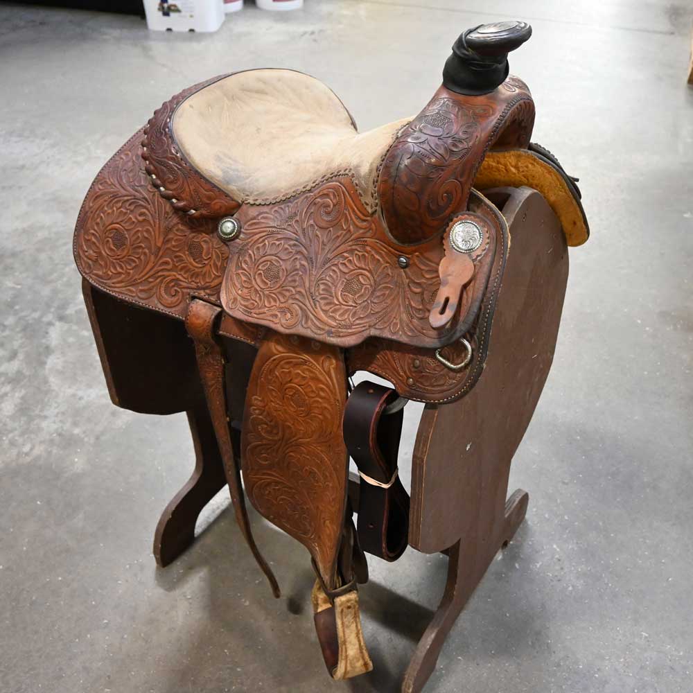 13.5" USED RYON'S RANCH SADDLE Saddles Ryons   