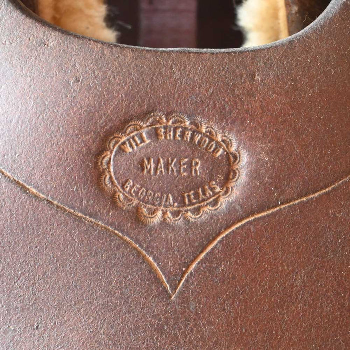 14.5" USED WILL SHERWOOD RANCH SADDLE Saddles - Used Will Sherwood
