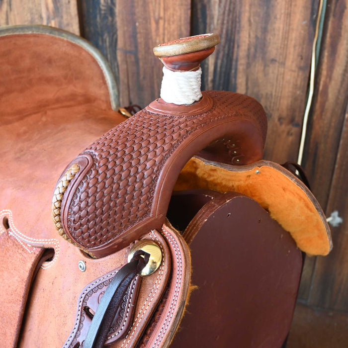 15.5" TESKEY'S RANCH ASSOCIATION SADDLE