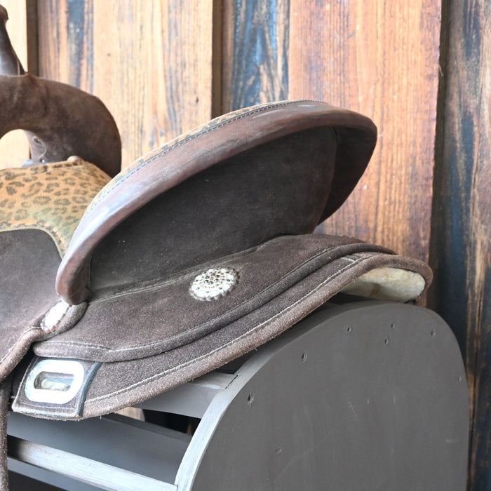 13" USED HIGH HORSE BARREL SADDLE