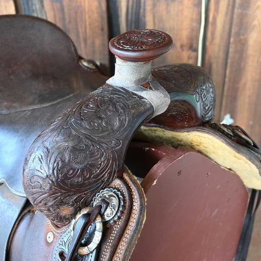 16" USED CACTUS RANCH SADDLE Saddles - Used CACTUS SADDLERY