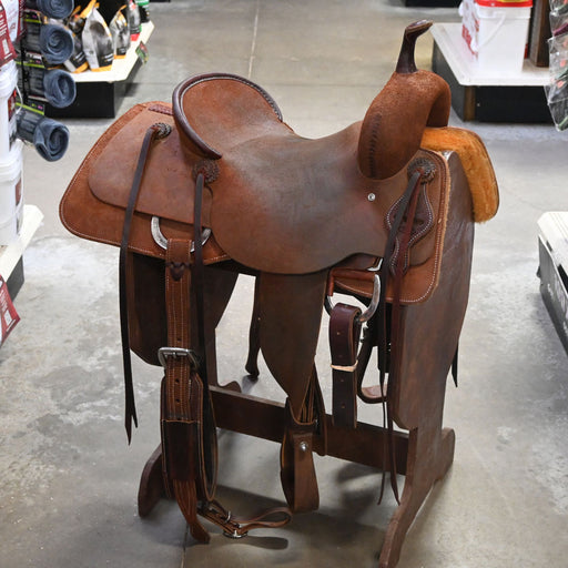 16" USED JEFF SMITH CUTTING SADDLE Saddles - Used Jeff Smith