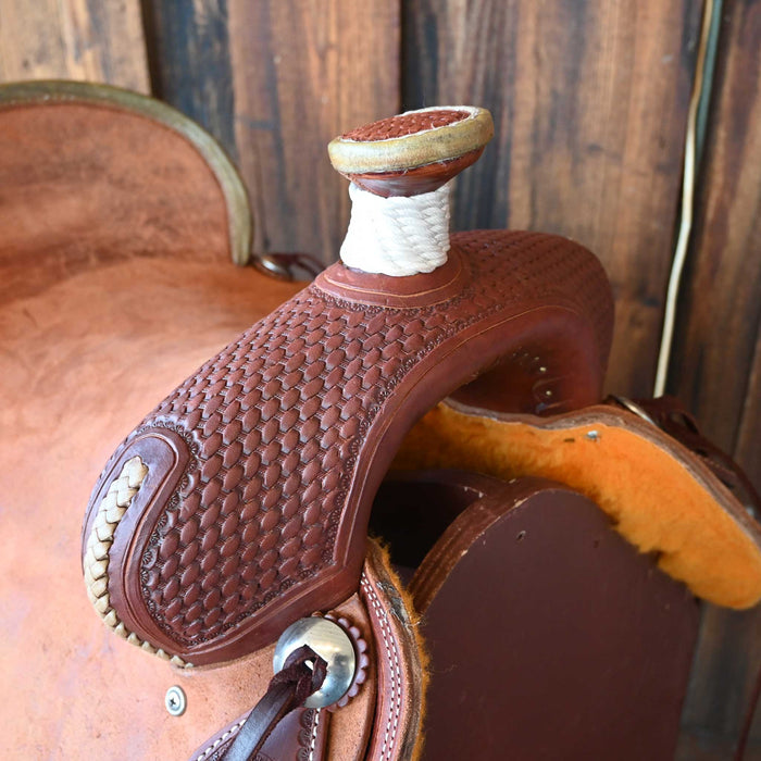 15.5" TESKEY'S RANCH ASSOCIATION SADDLE