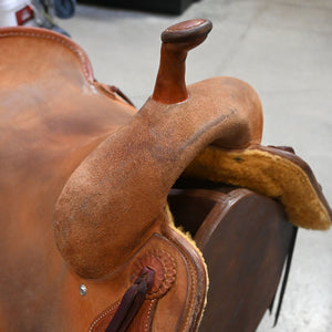 17" USED JEFF SMITH CUTTING SADDLE Saddles Jeff Smith