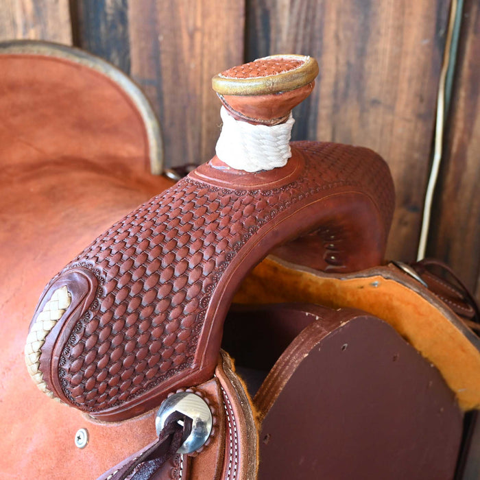 15" TESKEY'S RANCH ASSOCIATION SADDLE