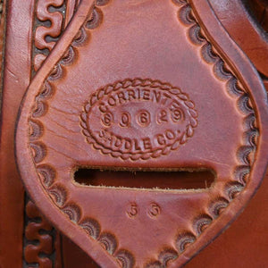 15.5" USED CORRIENTE TEAM ROPING SADDLE