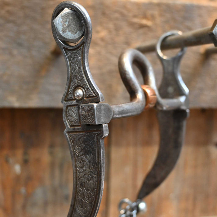 Richard Brooks Mounted Solid Port with Cricket Bit