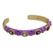 Porsha Purple Enamel Bangle WOMEN - Accessories - Jewelry - Bracelets Taylor Shaye Designs