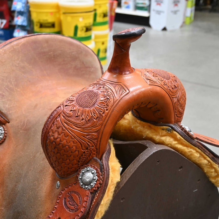 14.5" USED TESKEY'S BARREL SADDLE