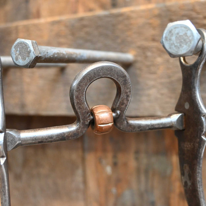Richard Brooks Mounted Solid Port with Cricket Bit