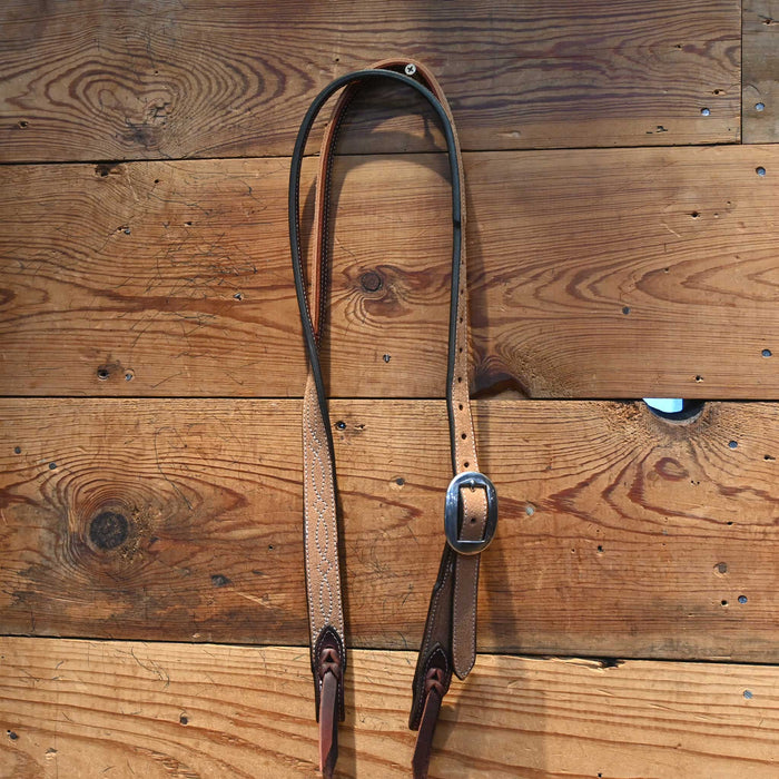 CASSLE Split Ear Headstall with a gunslinger stitch