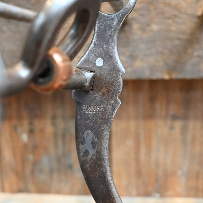 Richard Brooks Mounted Solid Port with Cricket Bit