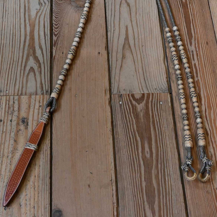 Handmade Jose Ortiz Rawhide Romel Reins
