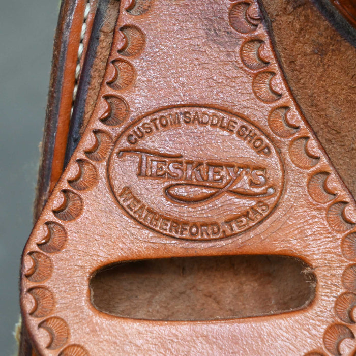 14.5" USED TESKEY'S BARREL SADDLE
