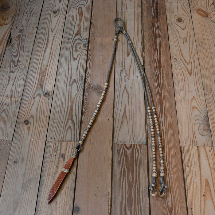 Handmade Jose Ortiz Rawhide Romel Reins