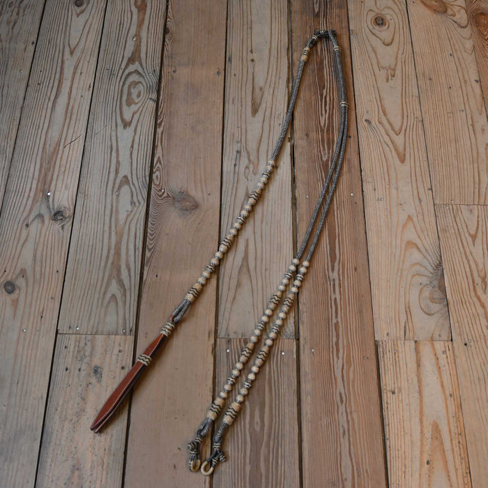 Handmade Jose Ortiz Rawhide Romel Reins