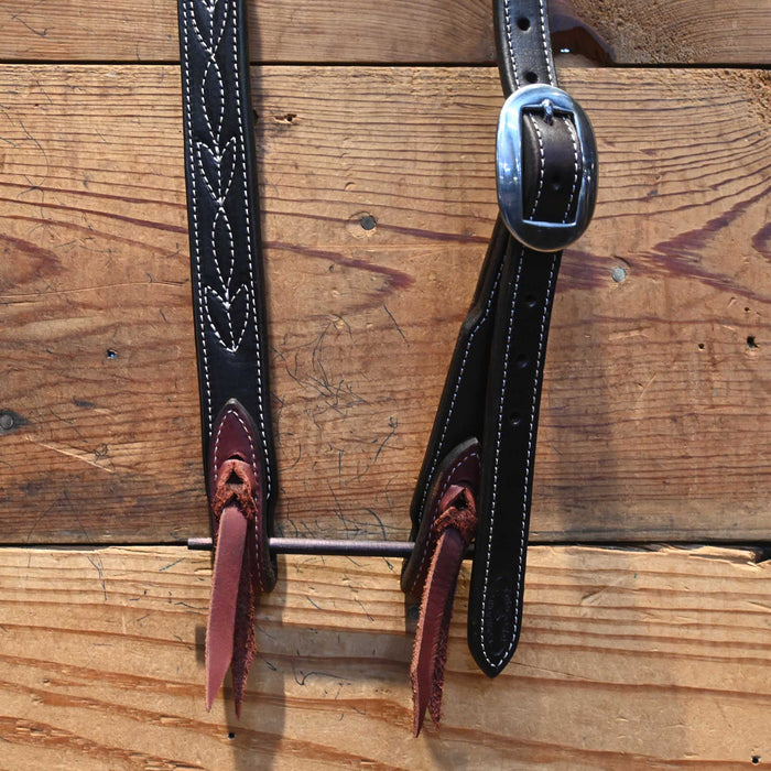 Taylor Koziel Split Ear with a Tulip stitch Headstall